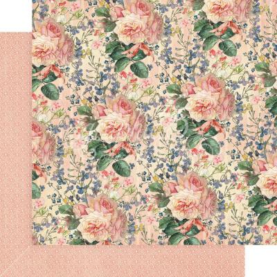 Graphic 45 Cottage Life Designpapier - Blossom Like A Rose